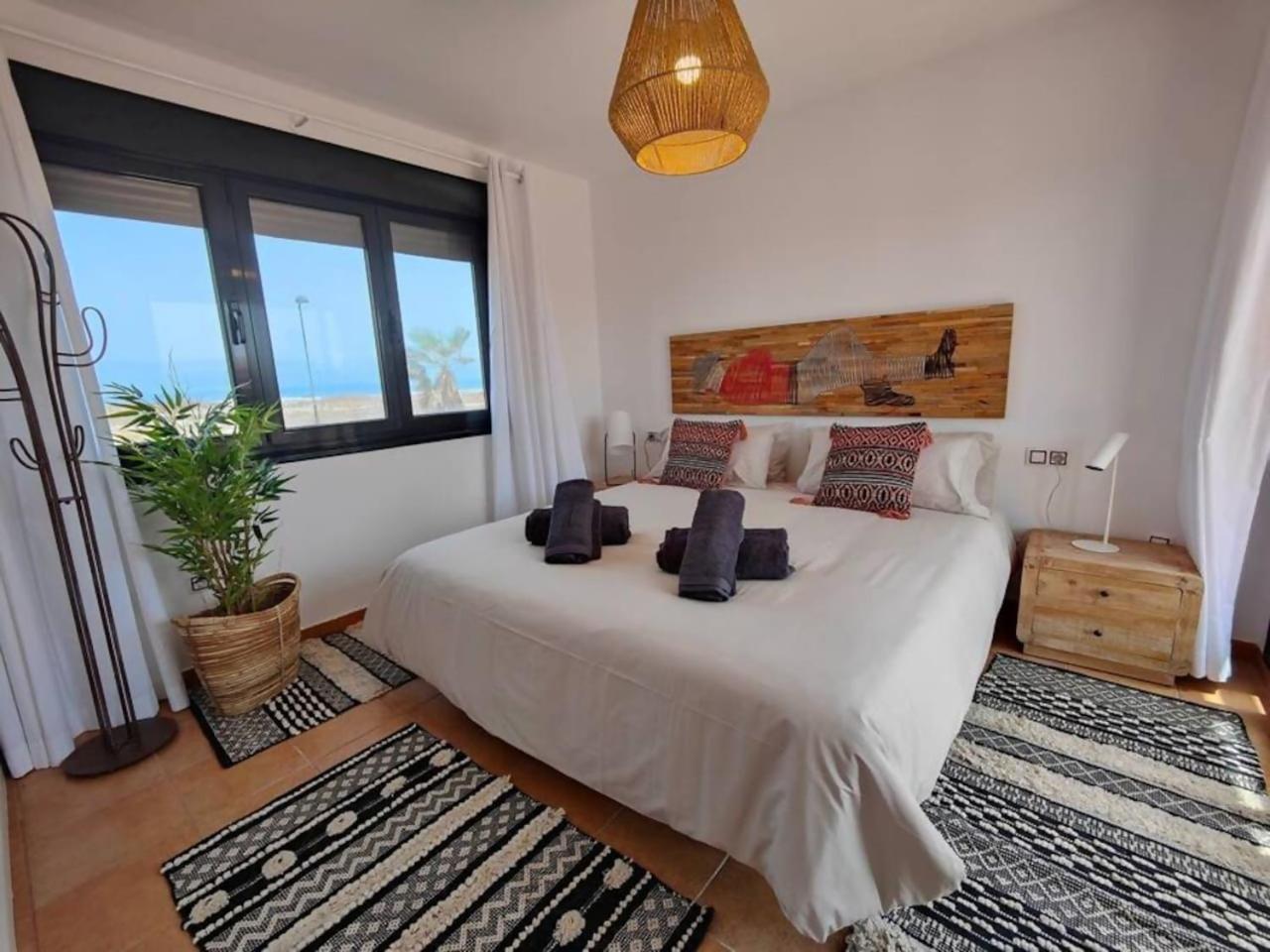 Villa Moana Vistas Al Mar Y Jacuzzi Lajares Luaran gambar
